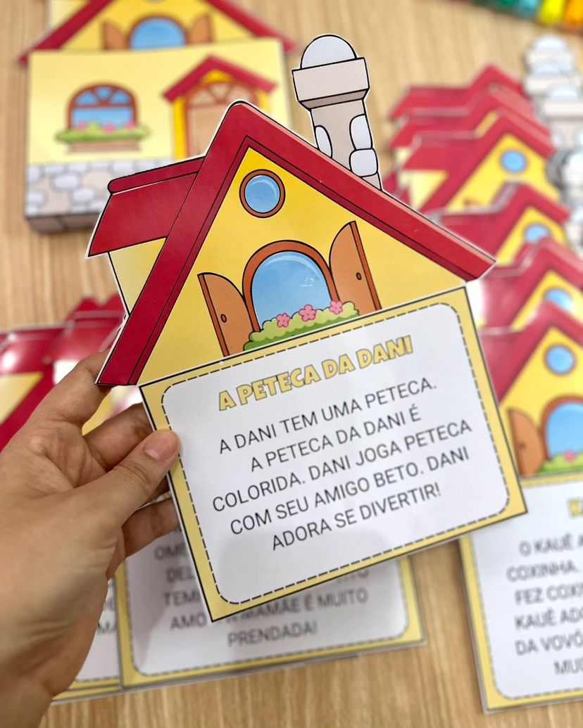 Casinha da leitura