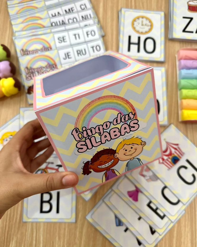 Bingo das sílabas simples