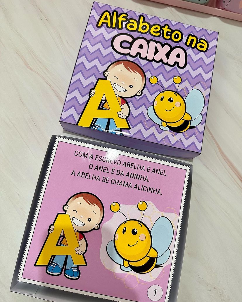 Alfabeto na caixa