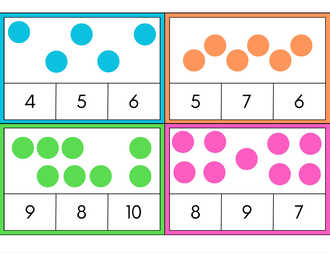 Flash Cards - Números e quantidades