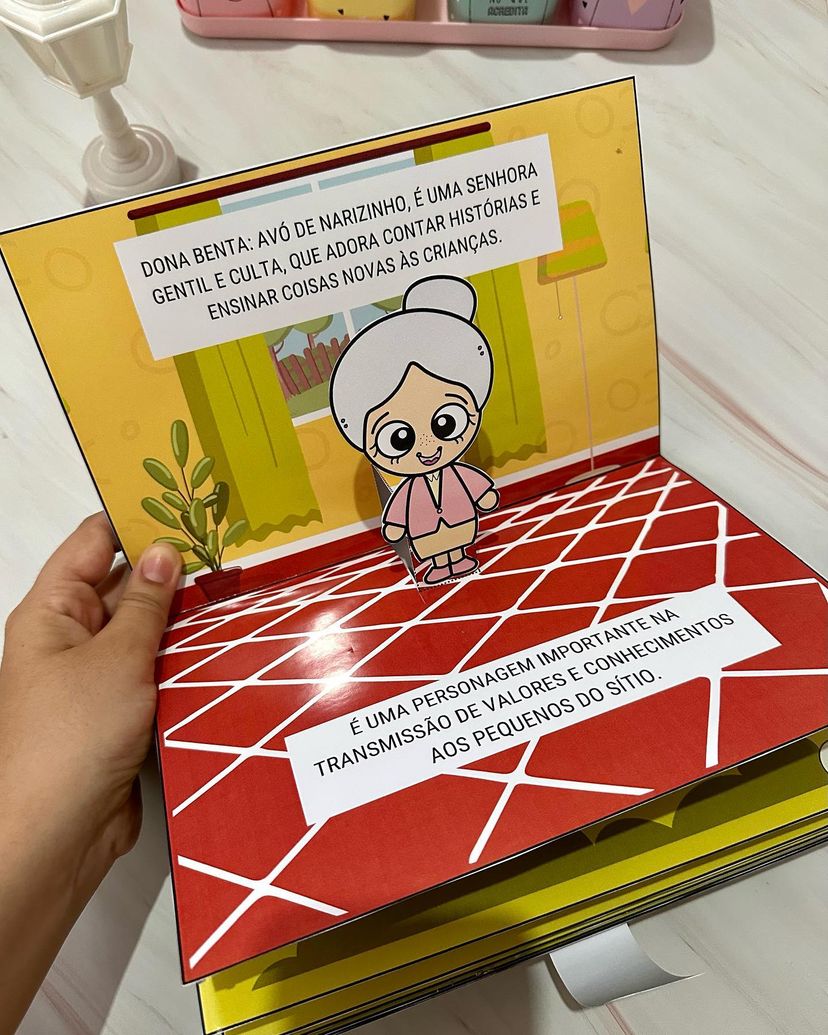 Livro 3D - Sítio do Picapau amarelo - Imagem 3