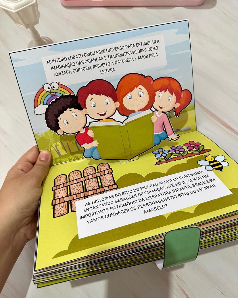 Livro 3D - Sítio do Picapau amarelo - Imagem 9