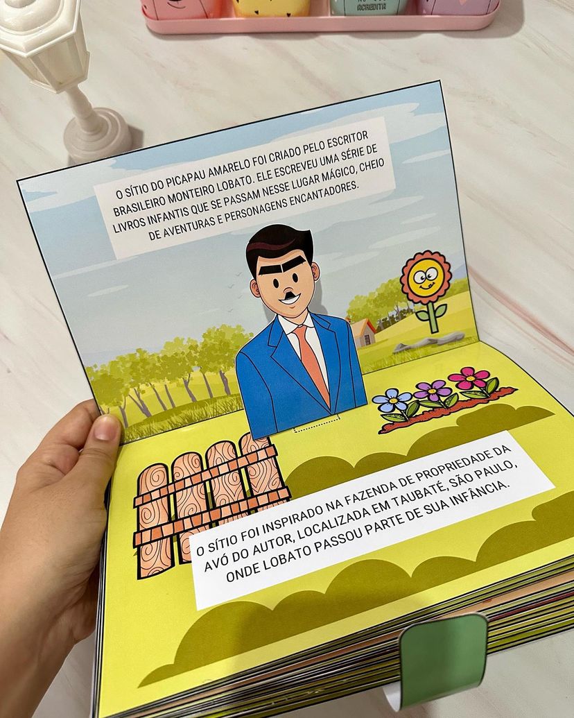 Livro 3D - Sítio do Picapau amarelo - Imagem 8