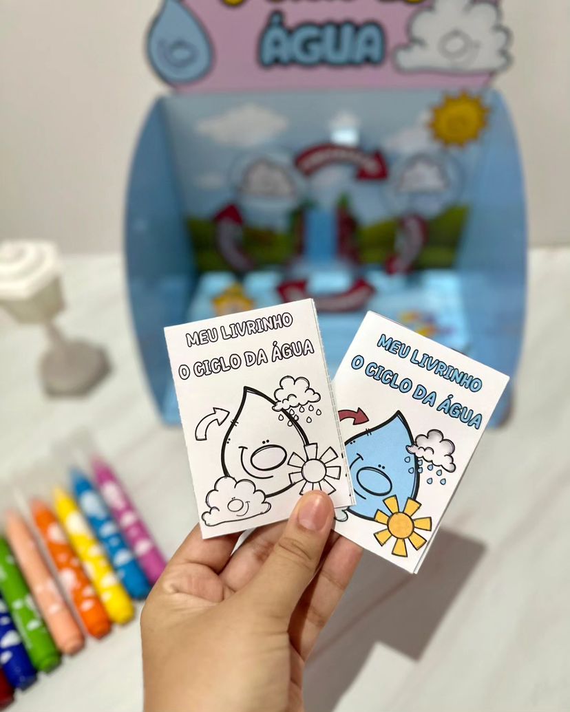 Recurso e livrinho - O ciclo da água - Imagem 6