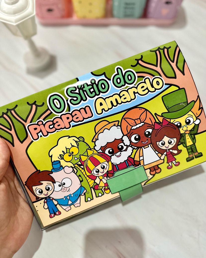 Livro 3D - Sítio do Picapau amarelo