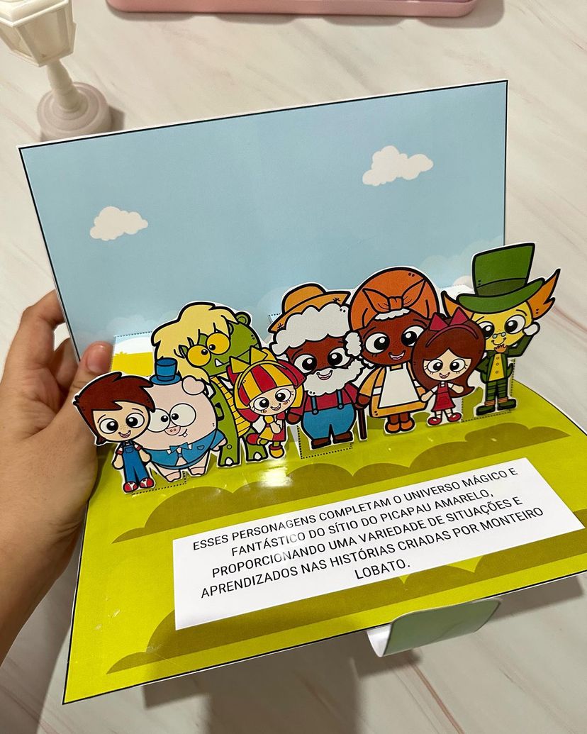 Livro 3D - Sítio do Picapau amarelo - Imagem 10