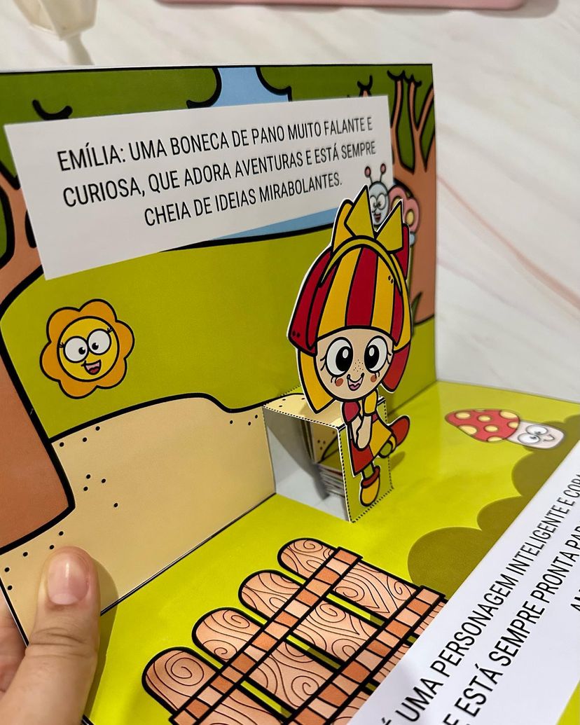 Livro 3D - Sítio do Picapau amarelo - Imagem 5