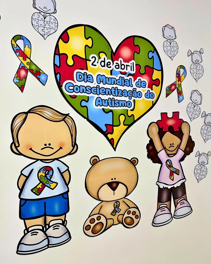 Kit -  Dia Mundial de Conscientização do Autismo