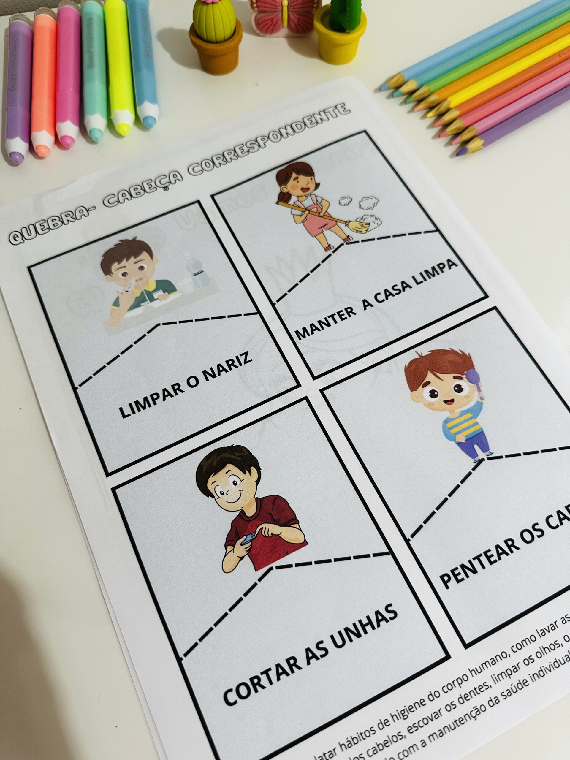 Atividades - Higiene e saúde - Imagem 8