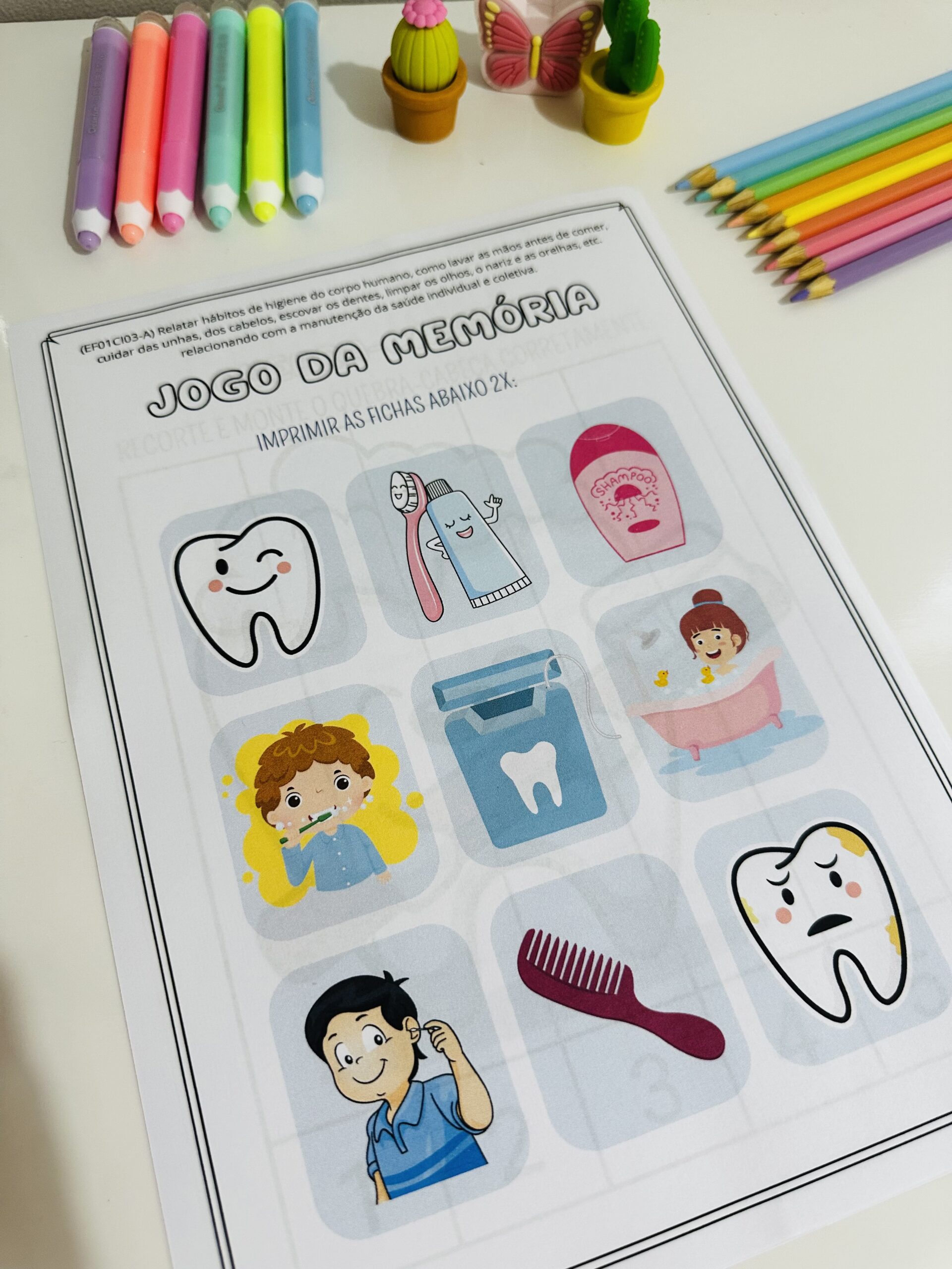 Atividades - Higiene e saúde - Imagem 2