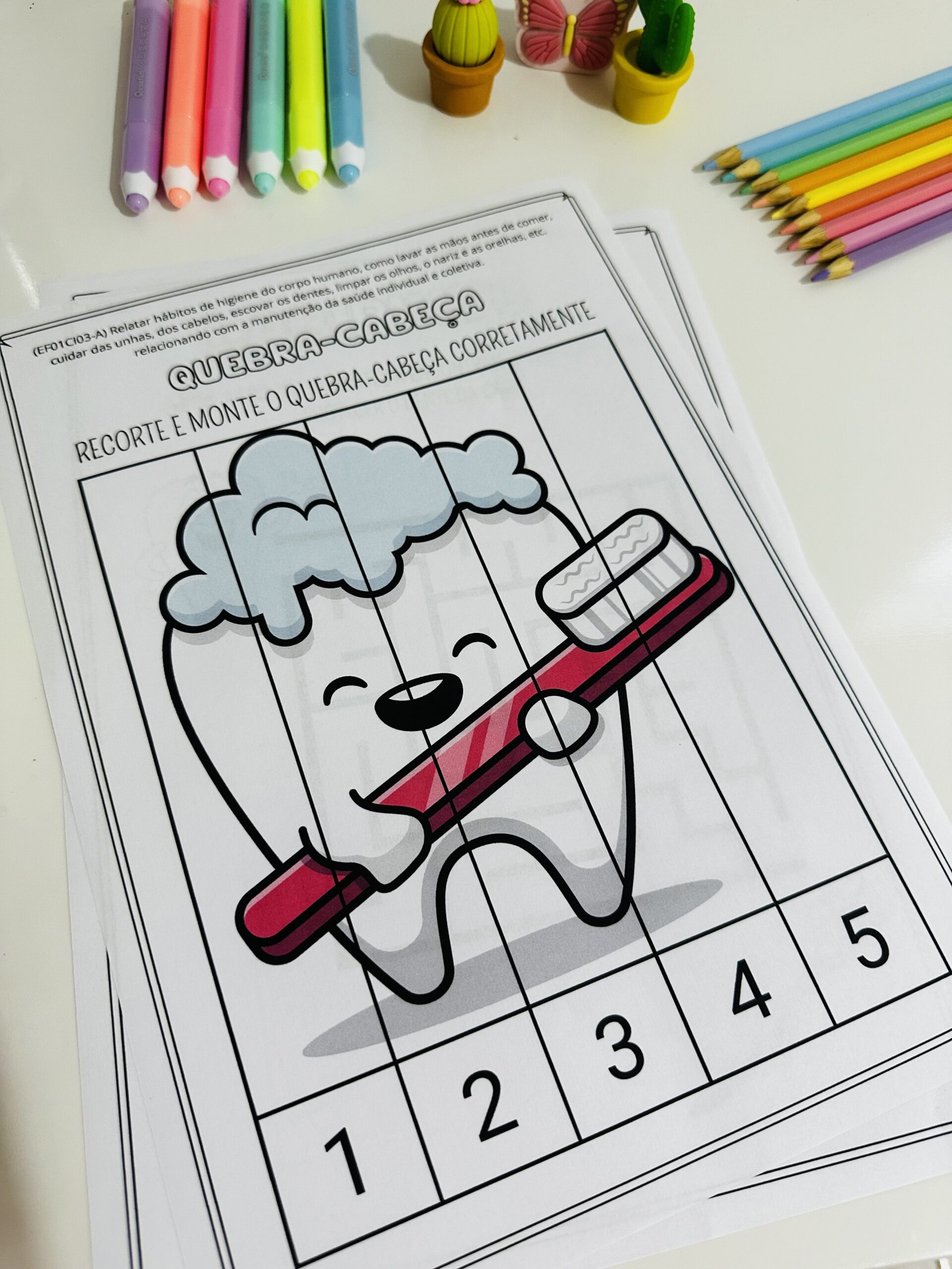 Atividades - Higiene e saúde