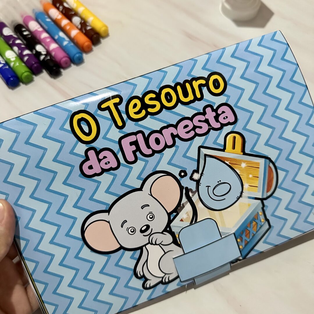 Livro 3D - O tesouro da floresta