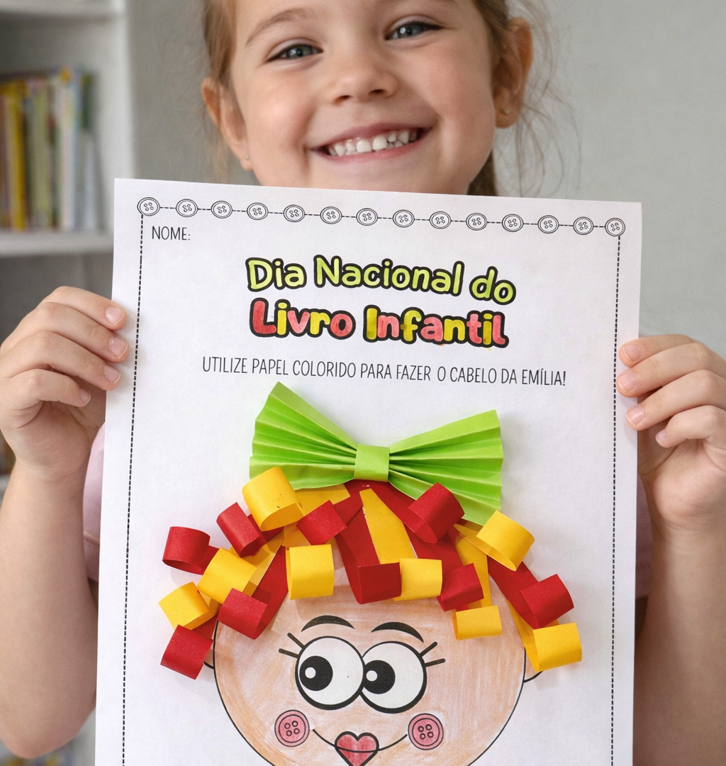 Atividade Emília - Dia do Livro Infantil