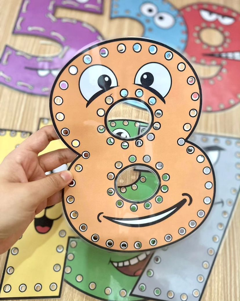 Alinhavo dos numerais - Imagem 10