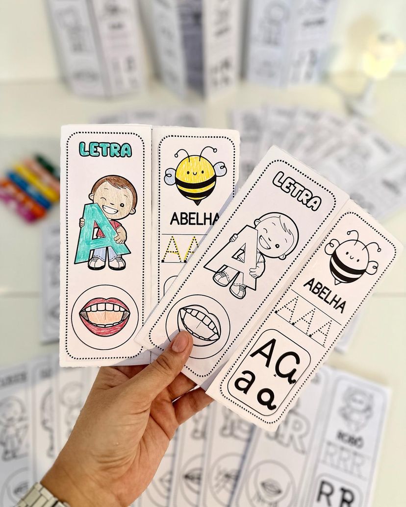 Lapbook do Alfabeto com livrinhos para trabalhar todas as letras