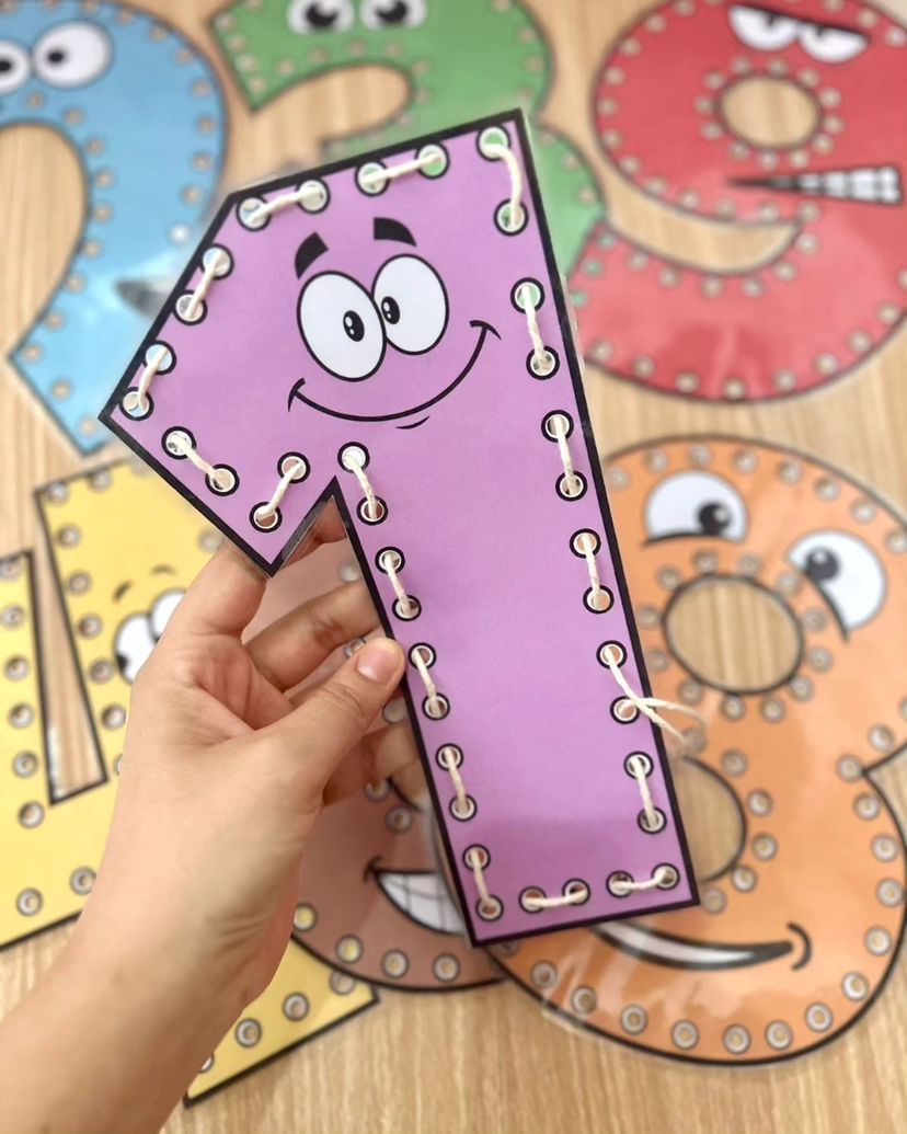 Alinhavo dos numerais - Imagem 5