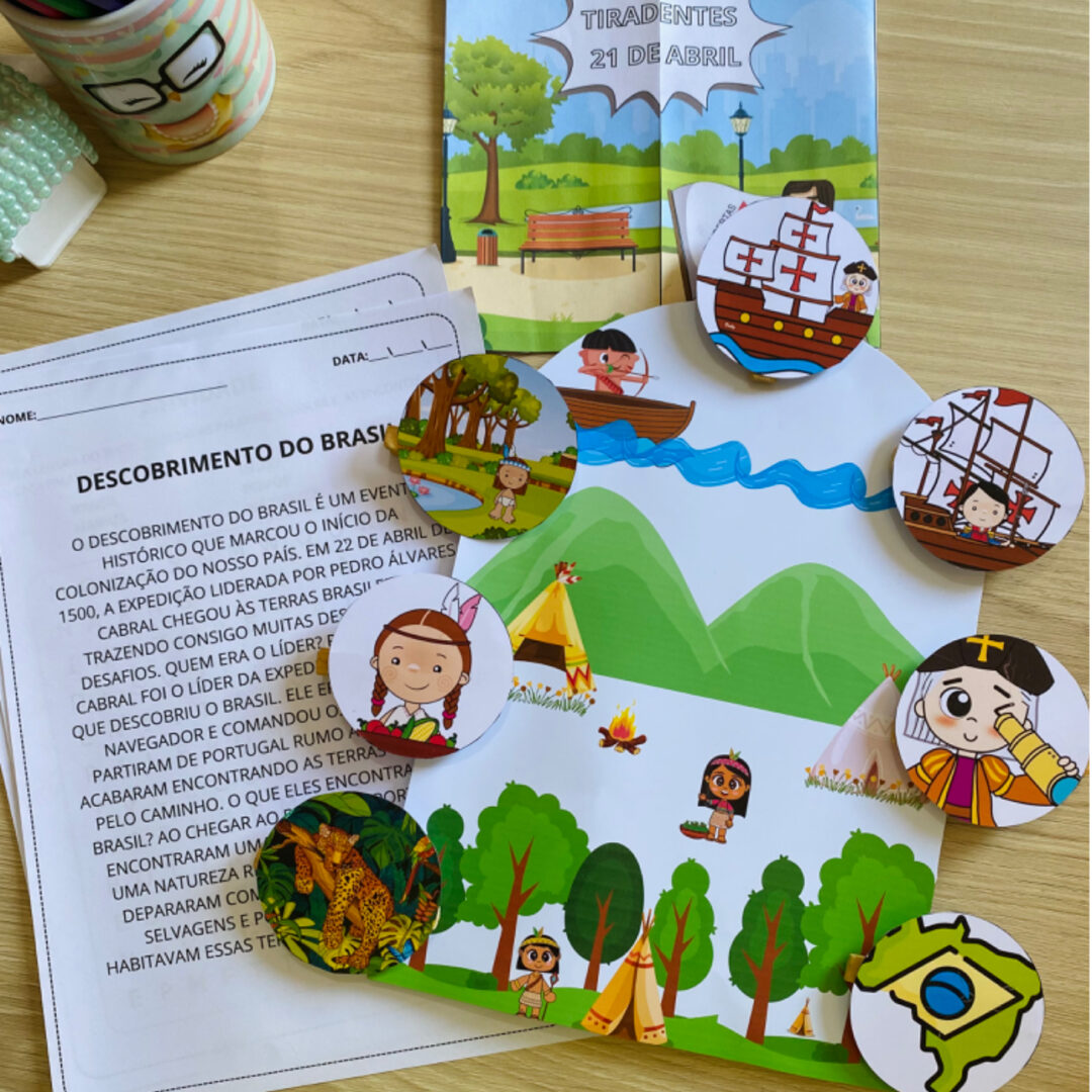 Luva - Descobrimento do Brasil + atividades