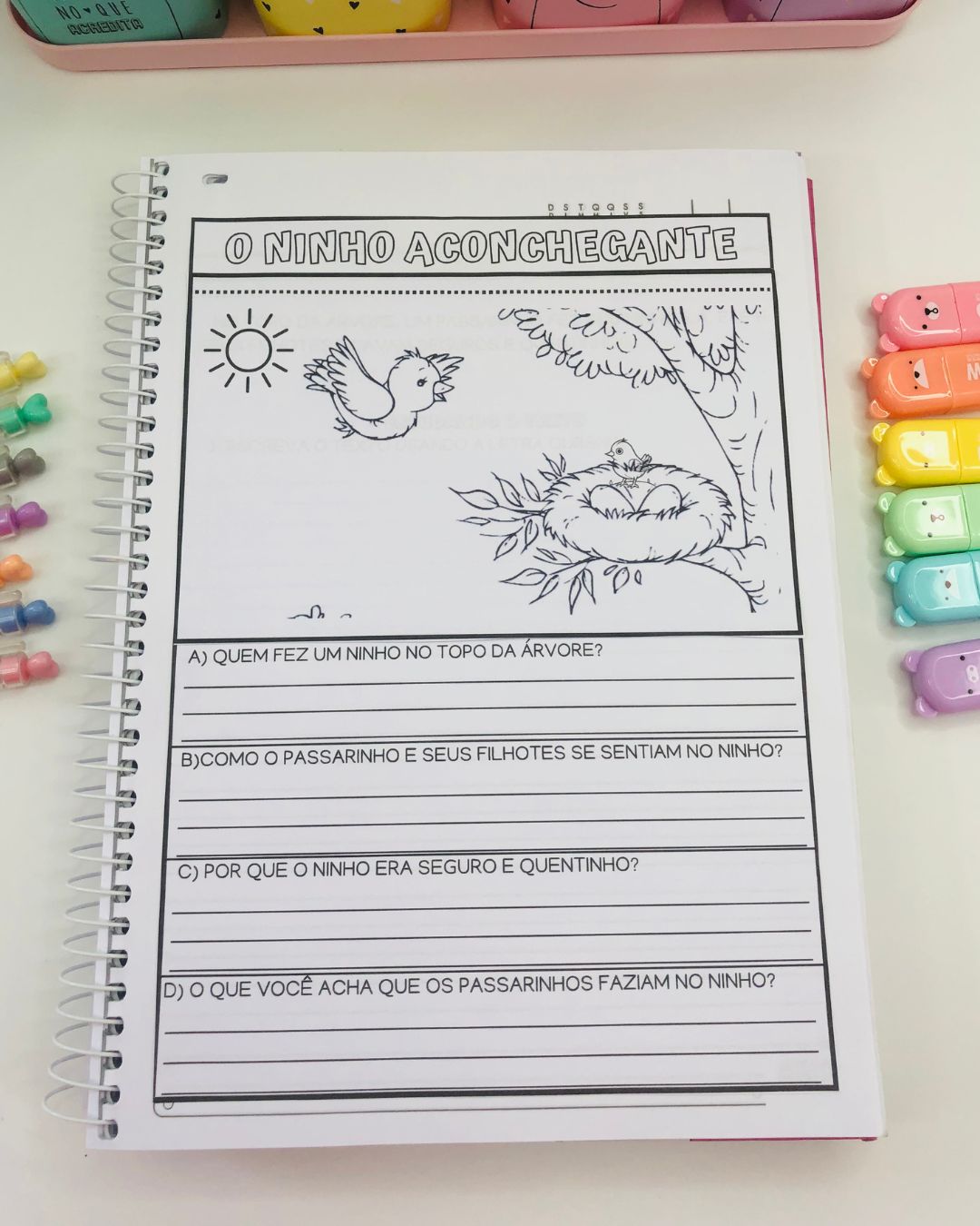 Leiturinhas com atividades de compreensão do texto - Dia da árvore 3º ano - Imagem 3