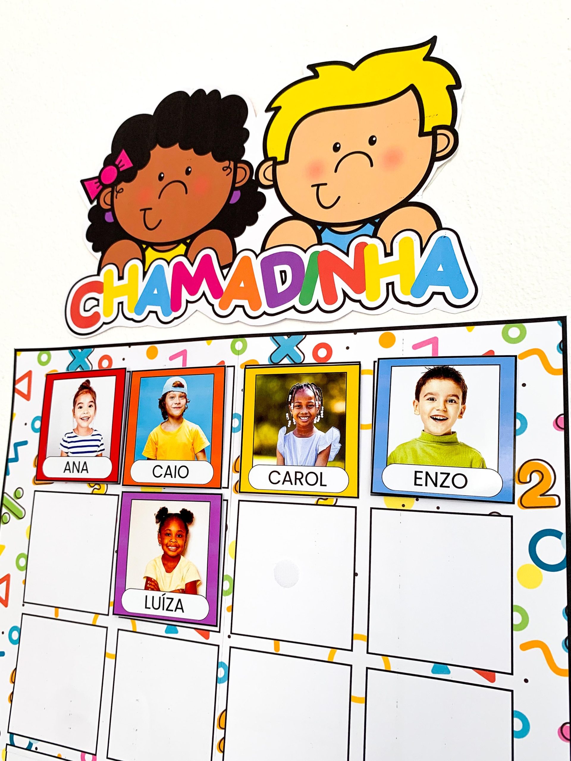 Chamadinha com foto Educação Infantil - Imagem 5