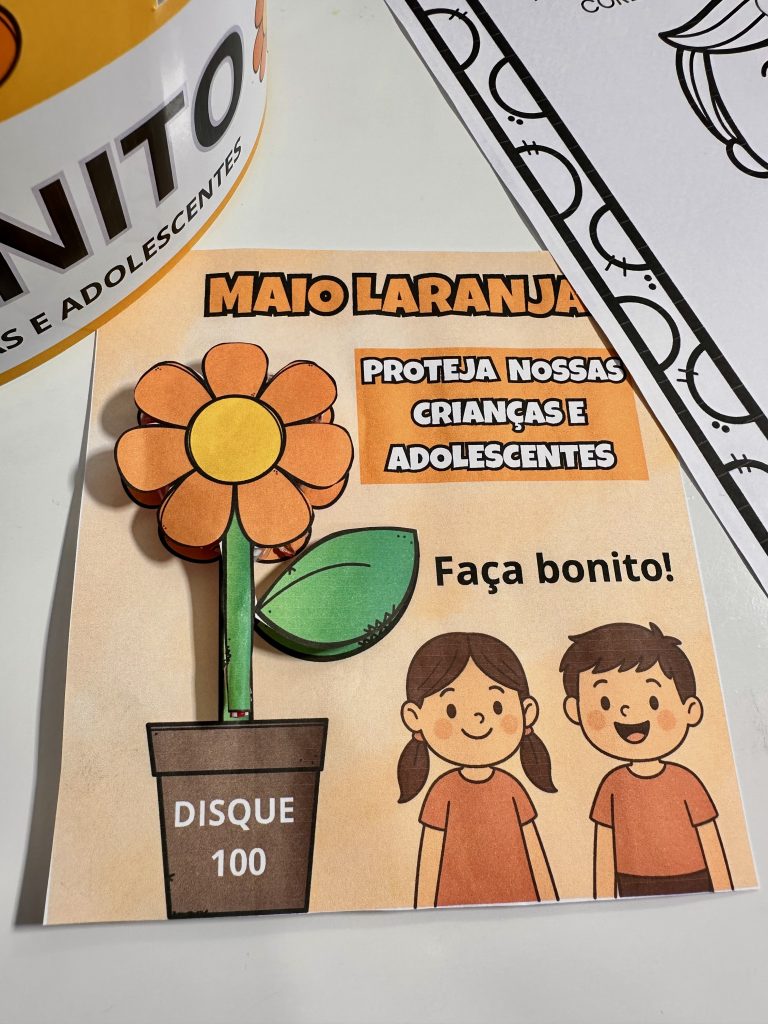 LEMBRNCINHAS + ATIVIDADES MAIO LARANJA - Espaço Pedagógico Encantar