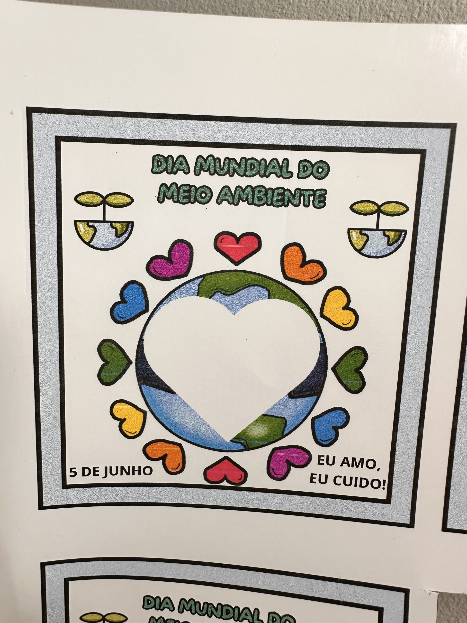 CARTÃOZINHO - MEIO AMBIENTE - Imagem 2
