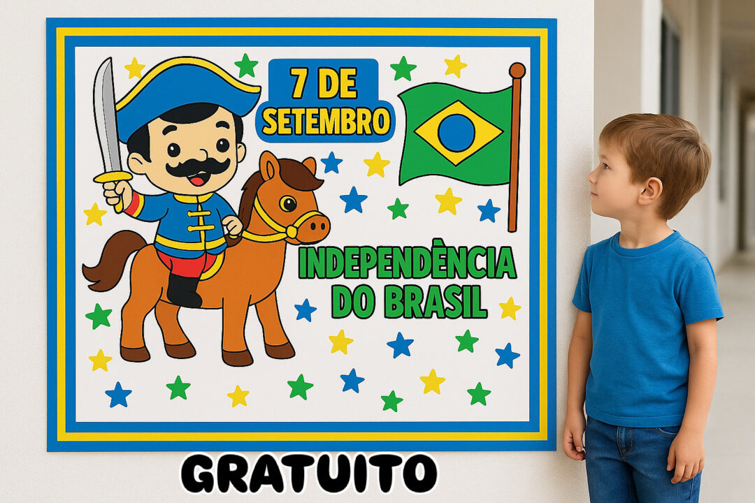 Painel gratuito - Independência do Brasil