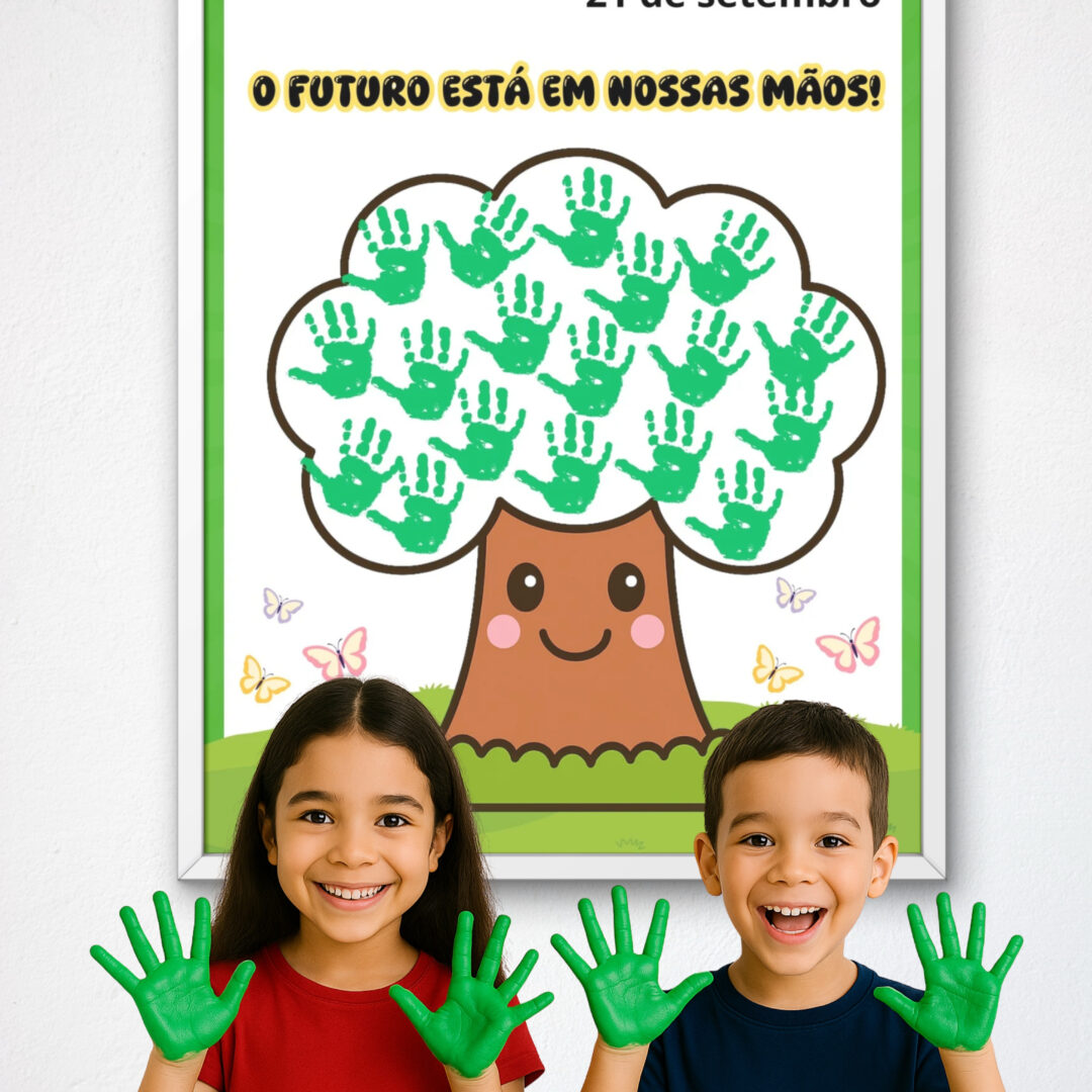 Cartaz colaborativo -Dia da árvore