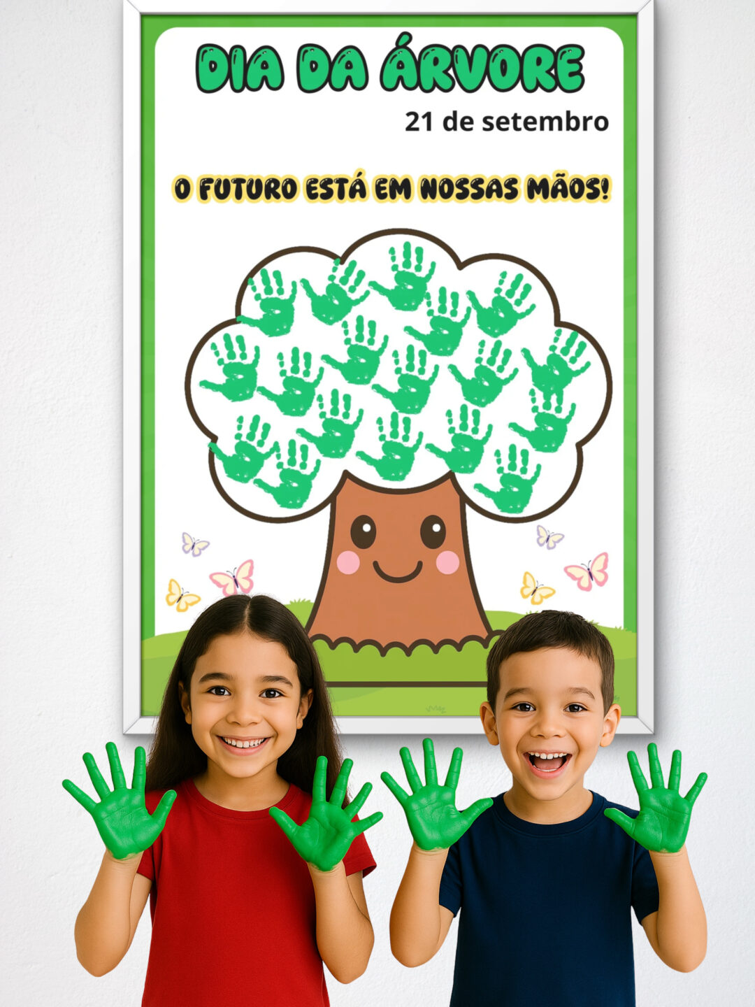 Cartaz colaborativo -Dia da árvore