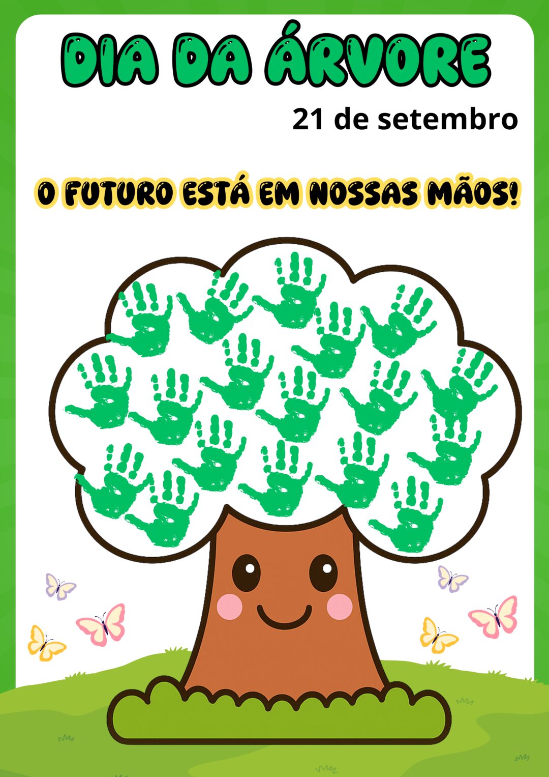 Cartaz colaborativo -Dia da árvore - Imagem 2