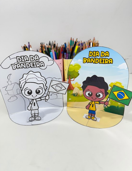 Cenário 3D - Dia da Bandeira - Imagem 2