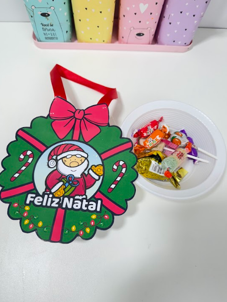Lembrancinha - Guirlanda Recheada - Feliz Natal - Imagem 4