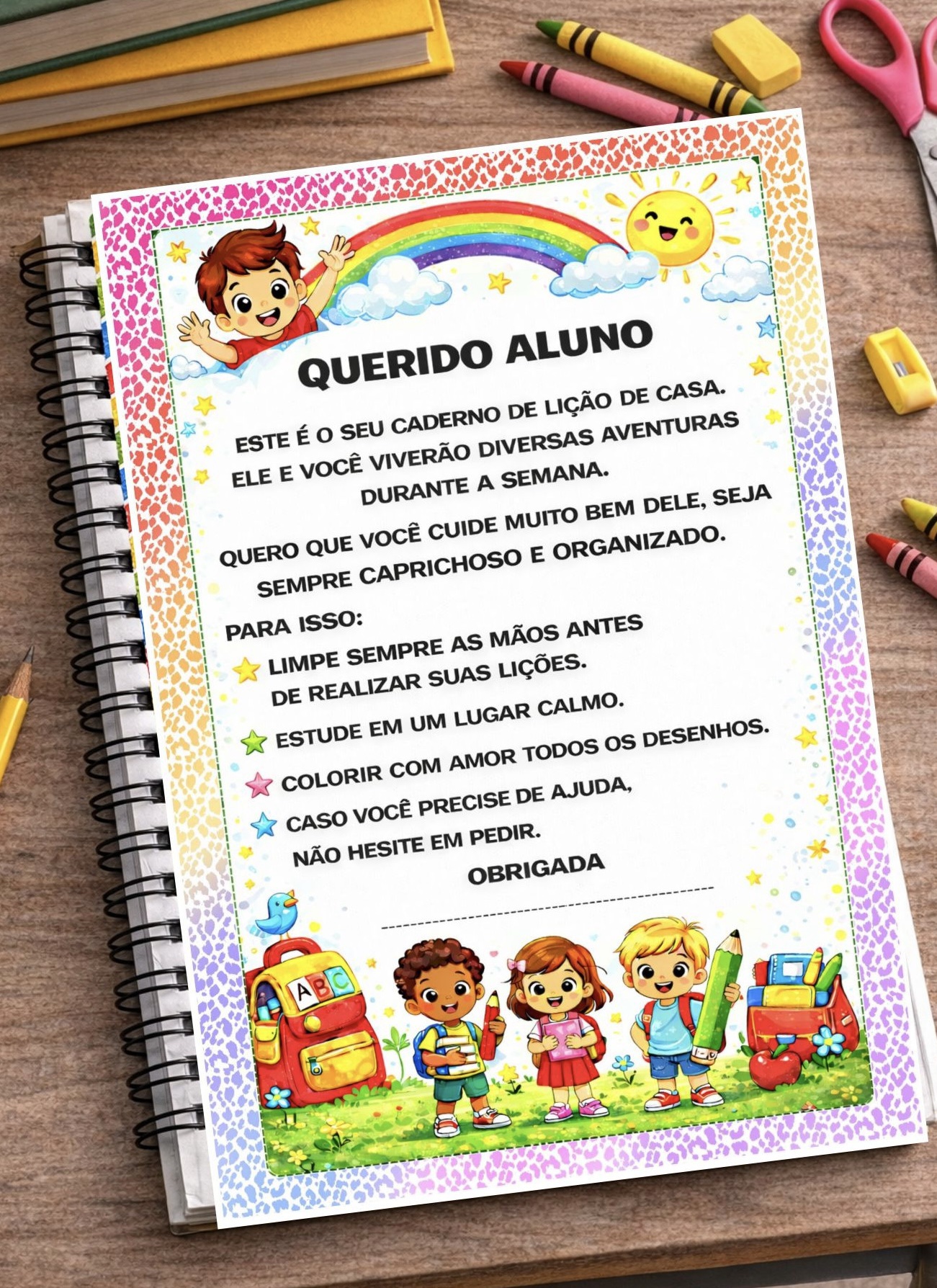 Mensagem lição de casa - Imagem 2