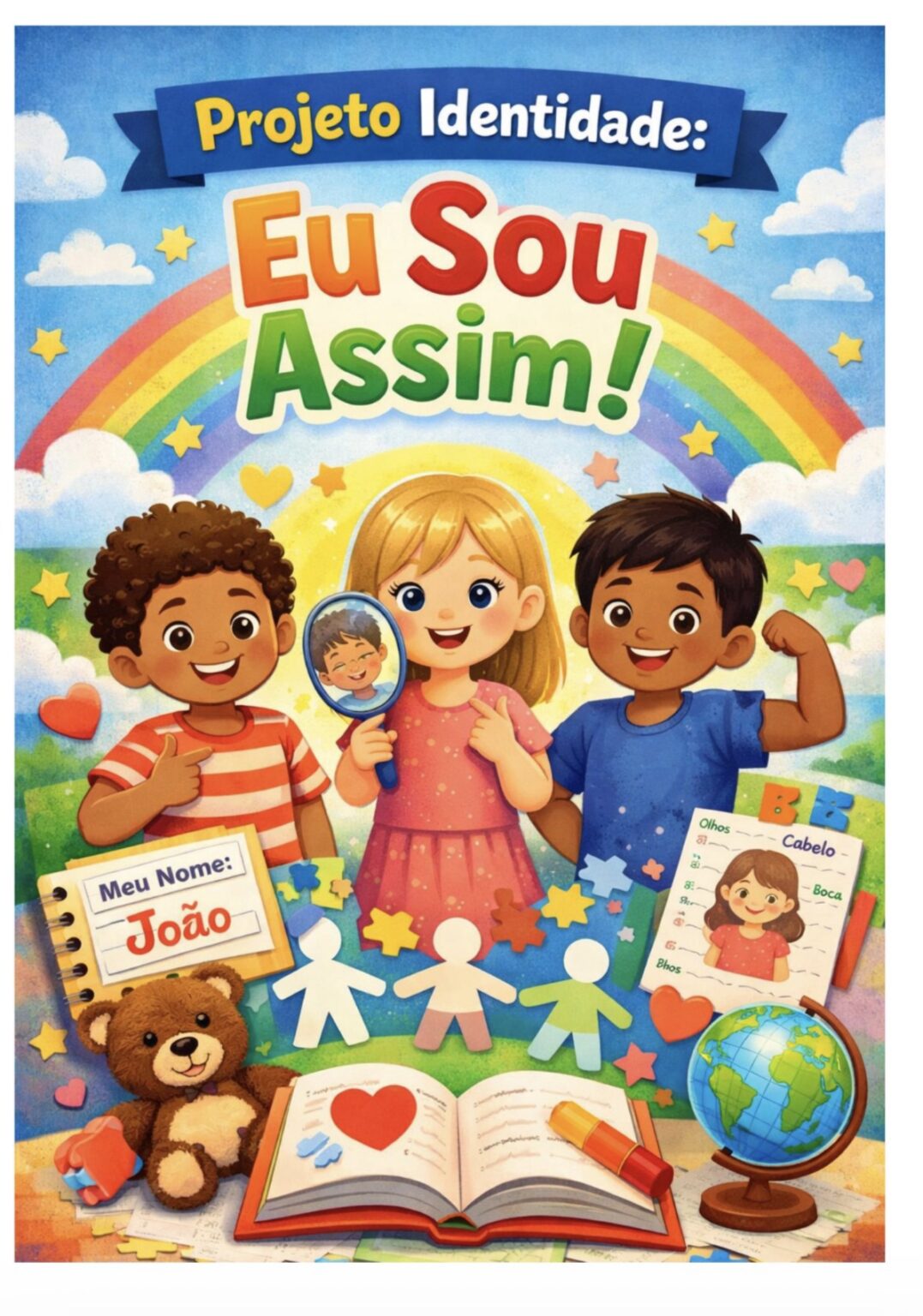 Projeto identidade pronto para imprimir | Educação Infantil - Espaço ...