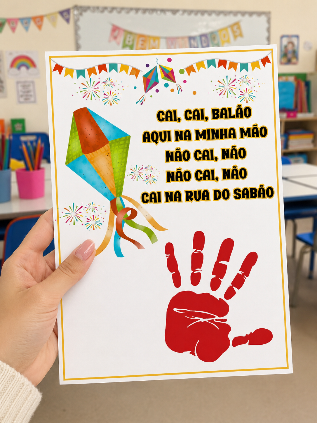 Cartaz coletivo - Caí caí balão - Imagem 2