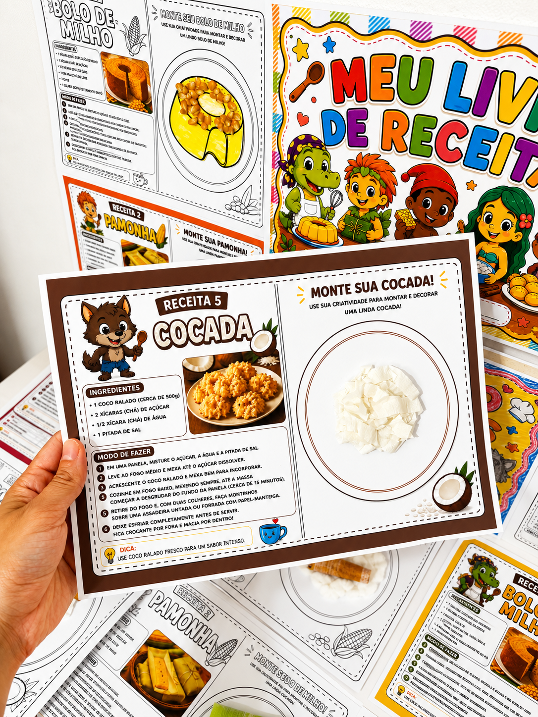 Livrinho de receitas folclore brasileiro - Imagem 4