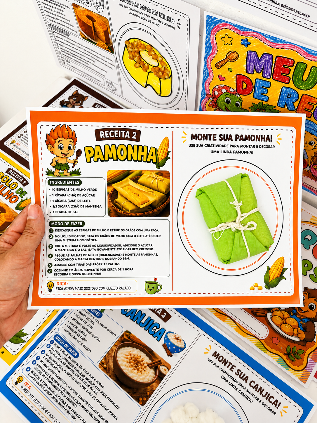 Livrinho de receitas folclore brasileiro - Imagem 2
