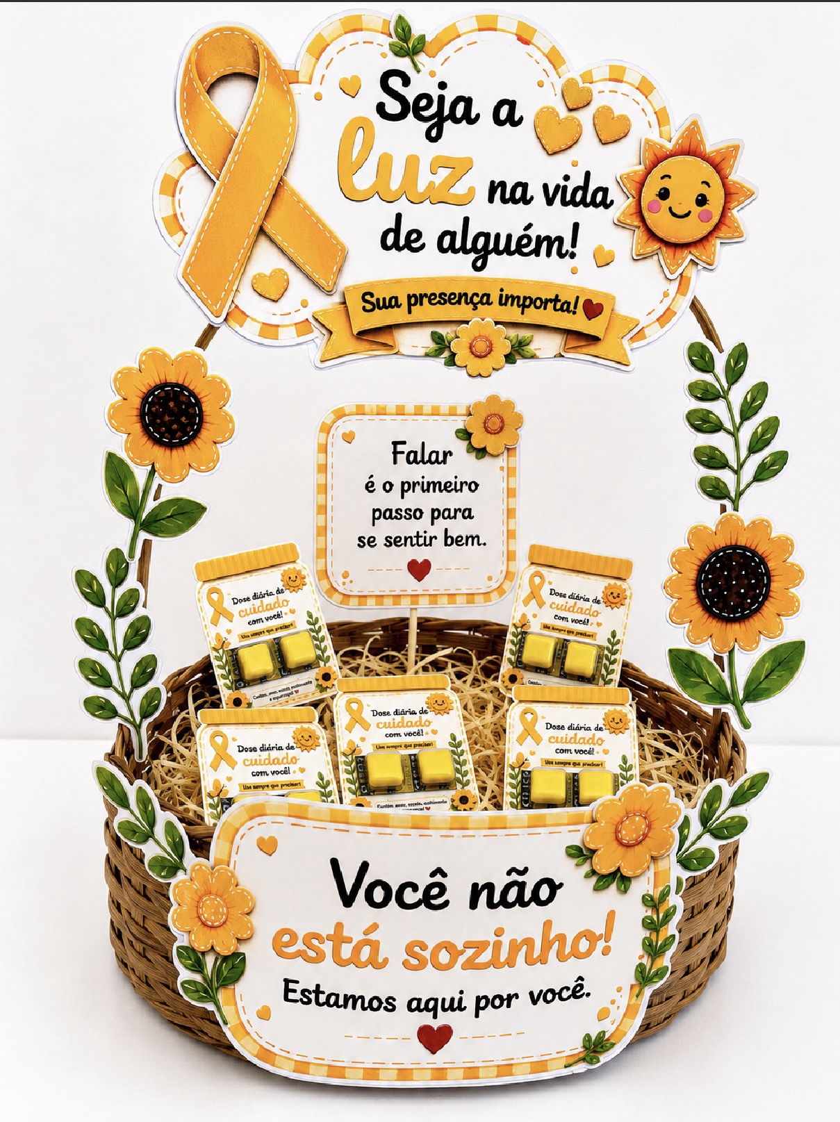 Cesta setembro amarelo - Imagem 3