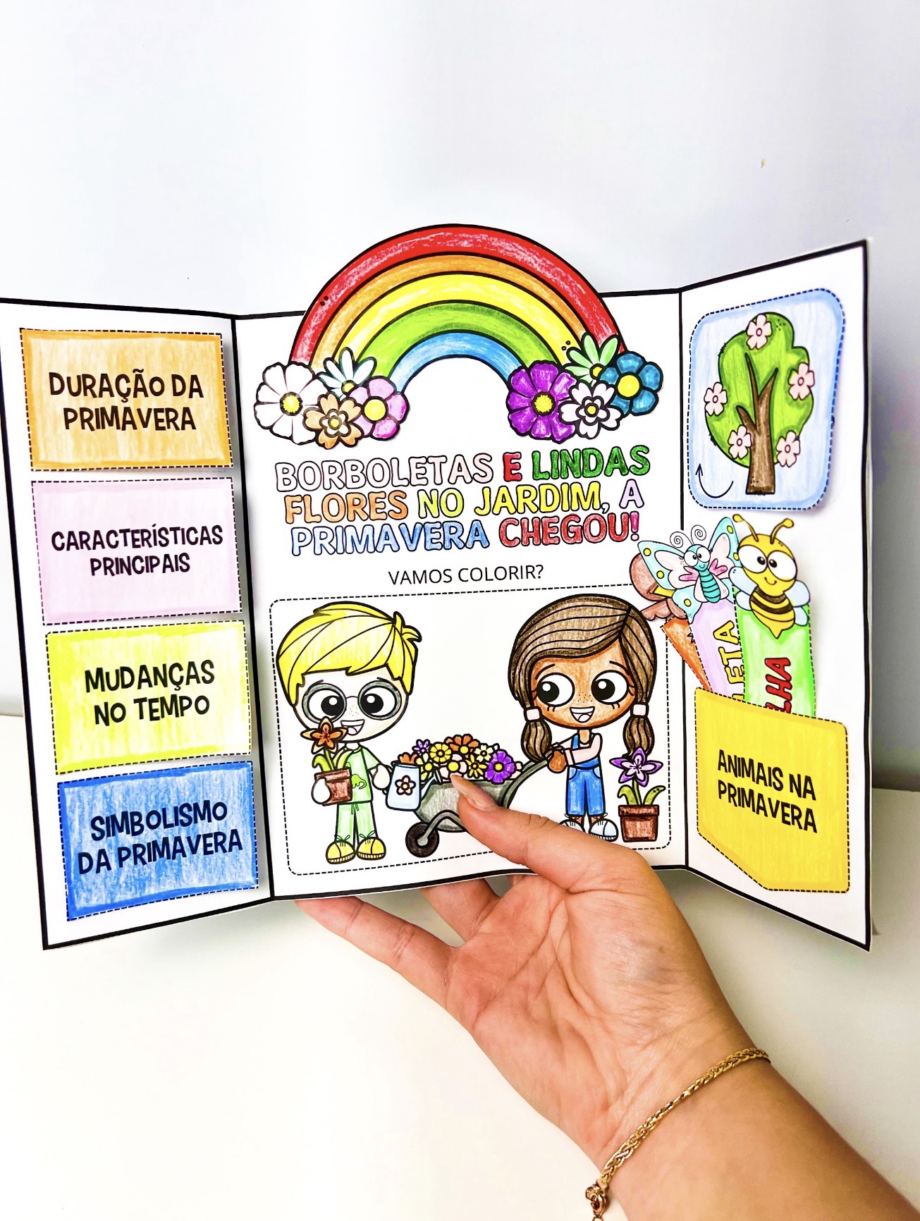 Lapbook primavera - Imagem 4