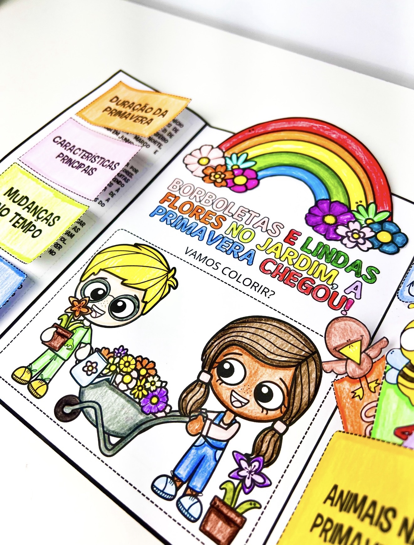 Lapbook primavera - Imagem 3