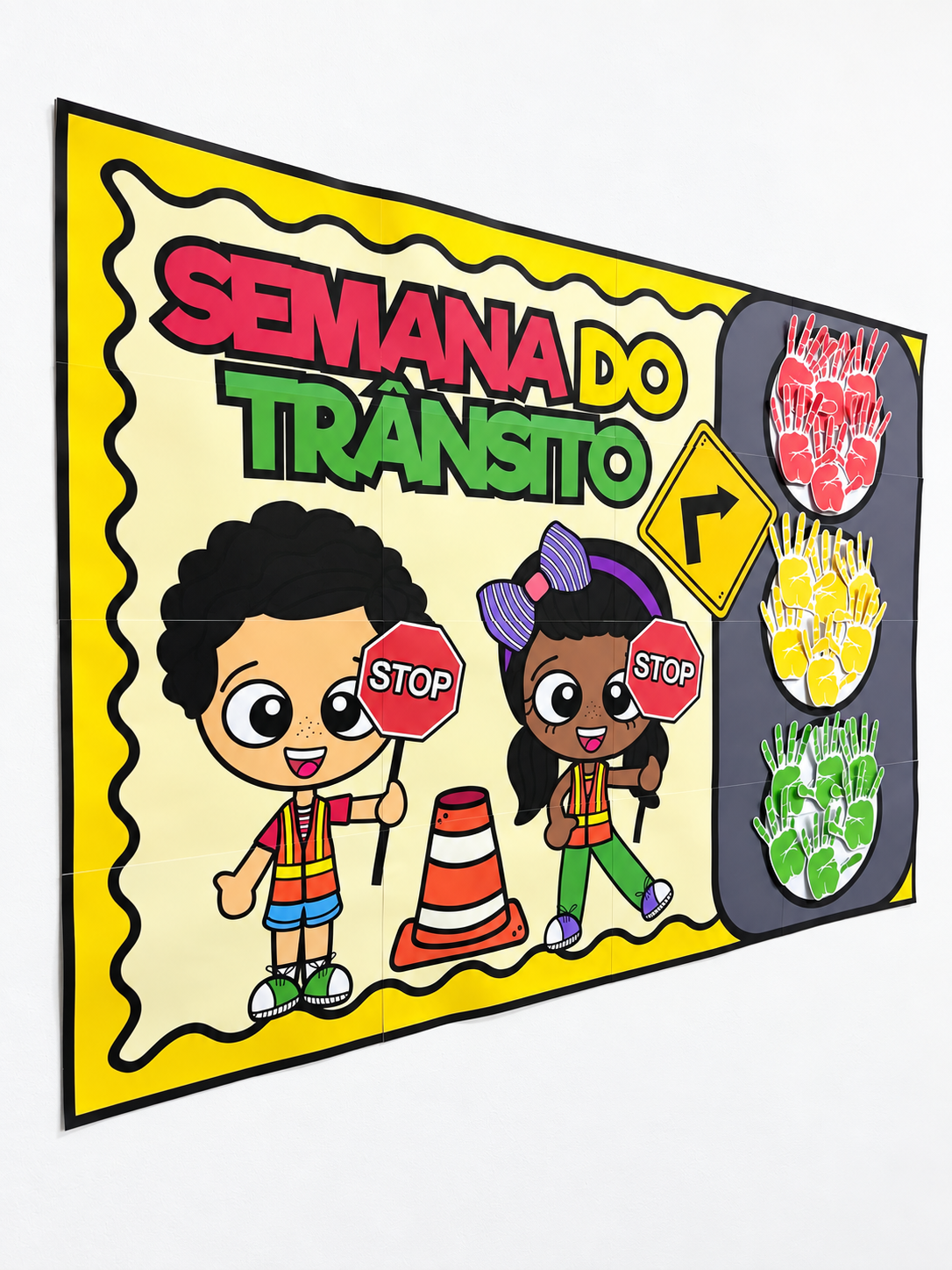 Cartaz colaborativo - Semana do trânsito - Imagem 4