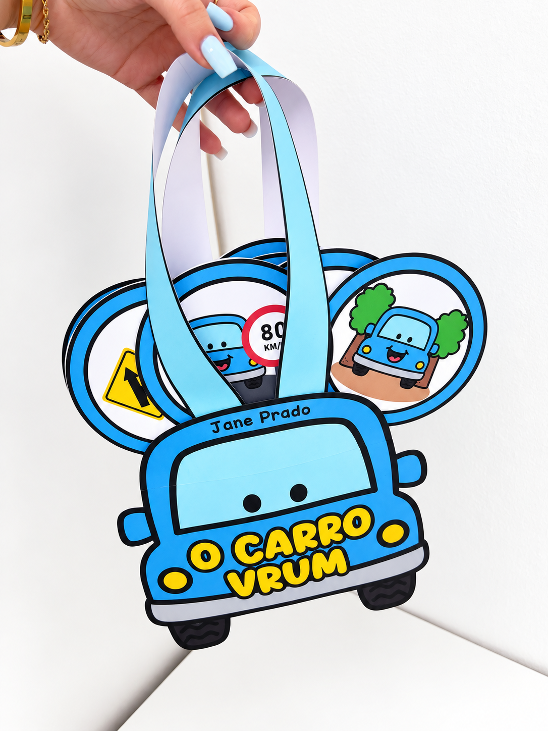 Sacola História - Semana do trânsito - O Carro Vrum - Imagem 3