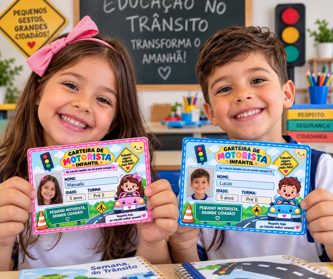 Carteirinha de motorista infantil - Imagem 2